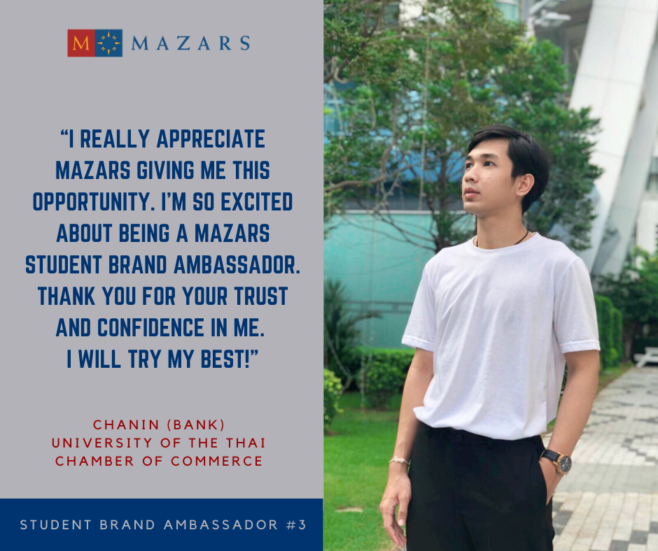 Mazars Student Brand Ambassadors 2020-2021